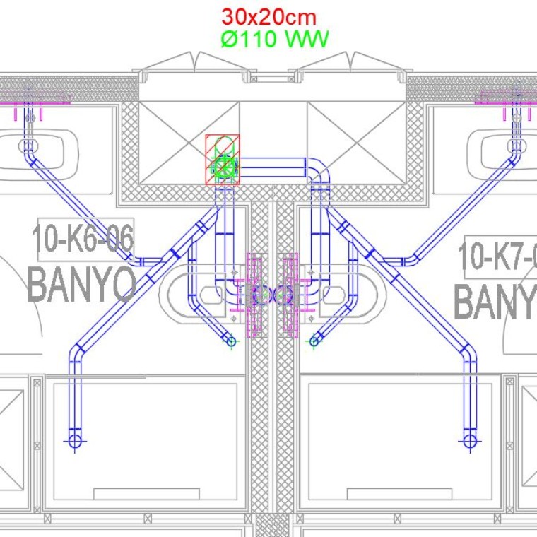 Teknik Çizim (©Roya İnşaat)