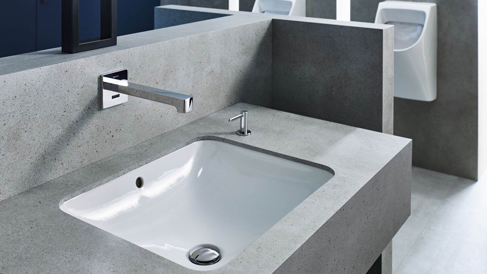 Geberit VariForm tezgah altı lavabo, dikdörtgen