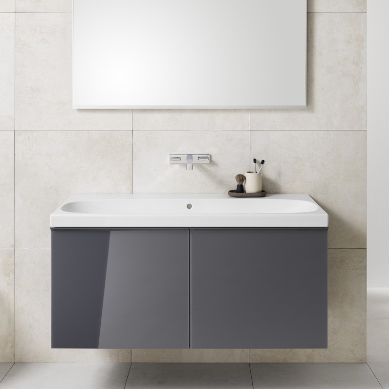 Antrasit Geberit Acanto lavabo dolabı Antrasit Geberit Acanto lavabo dolabı