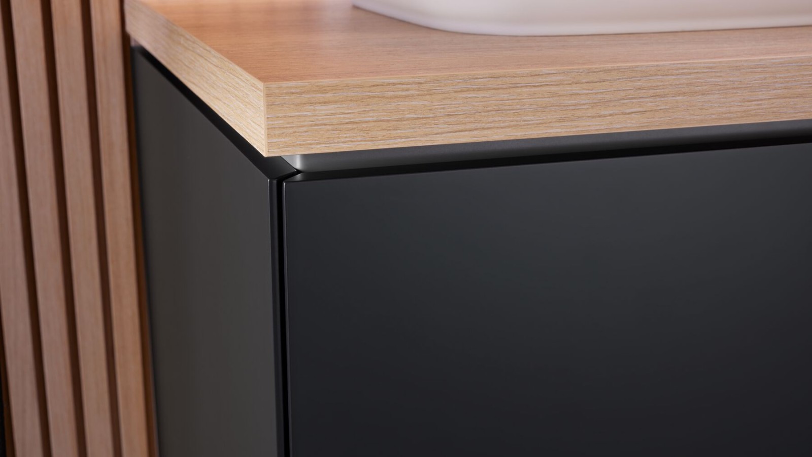 Mat siyah Geberit ONE banyo ünitesi Mat siyah Geberit ONE banyo ünitesi