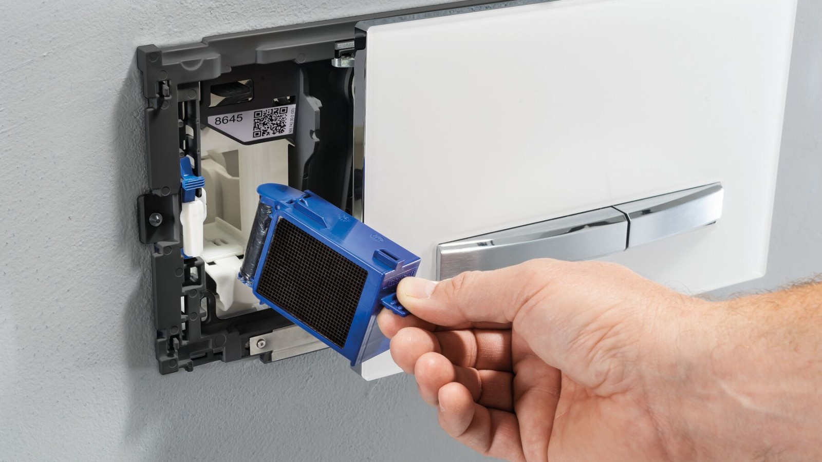 Geberit DuoFresh ile Geberit Sigma50