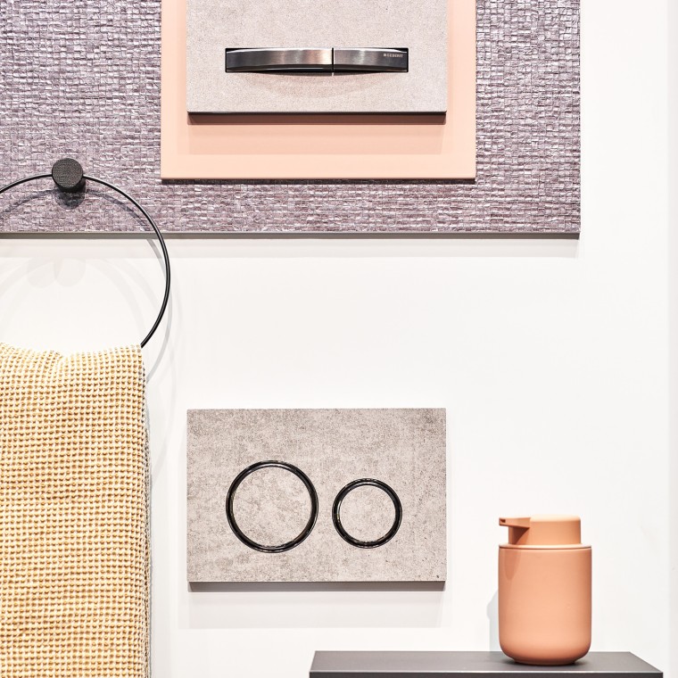 Banyoda farklı malzemeler daha fazla rahatlık yaratır Banyoda farklı malzemeler daha fazla rahatlık yaratır