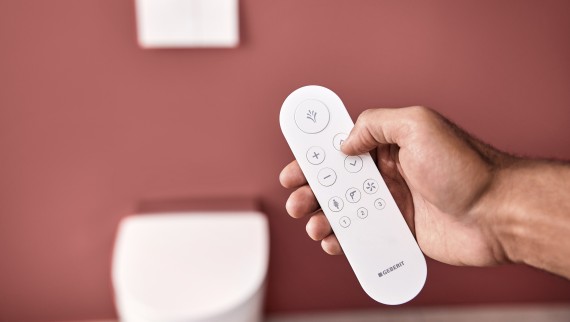 Geberit AquaClean Mera uzaktan kumandası Geberit AquaClean Mera uzaktan kumandası