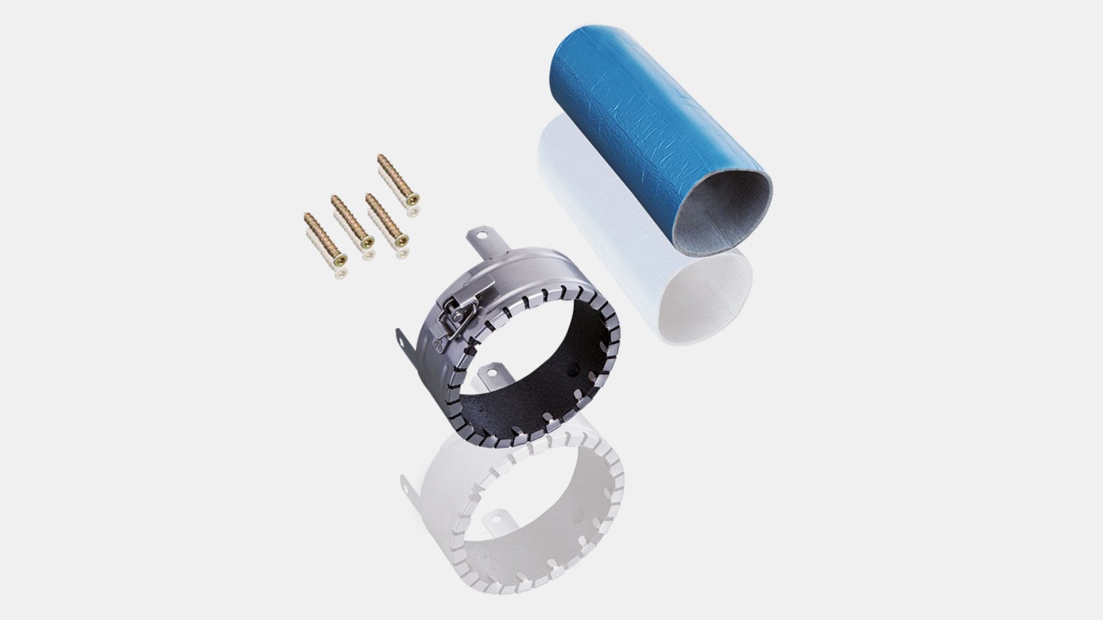 Geberit Silent-db20 için Geberit yangından koruyucu kelepçe Geberit Silent-db20 için Geberit yangından koruyucu kelepçe