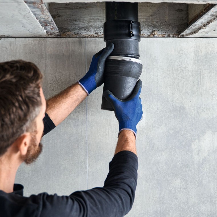 Geberit Silent-db20 Ofset fittingi montajı Geberit Silent-db20 Ofset fittingi montajı