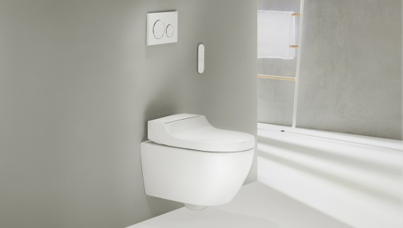 Sigma20 uzaktan kumandalı Geberit AquaClean Tuma Comfort