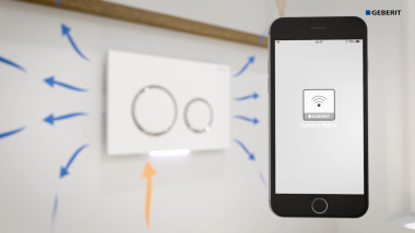 Uygulama ile Geberit DuoFresh kontrolü