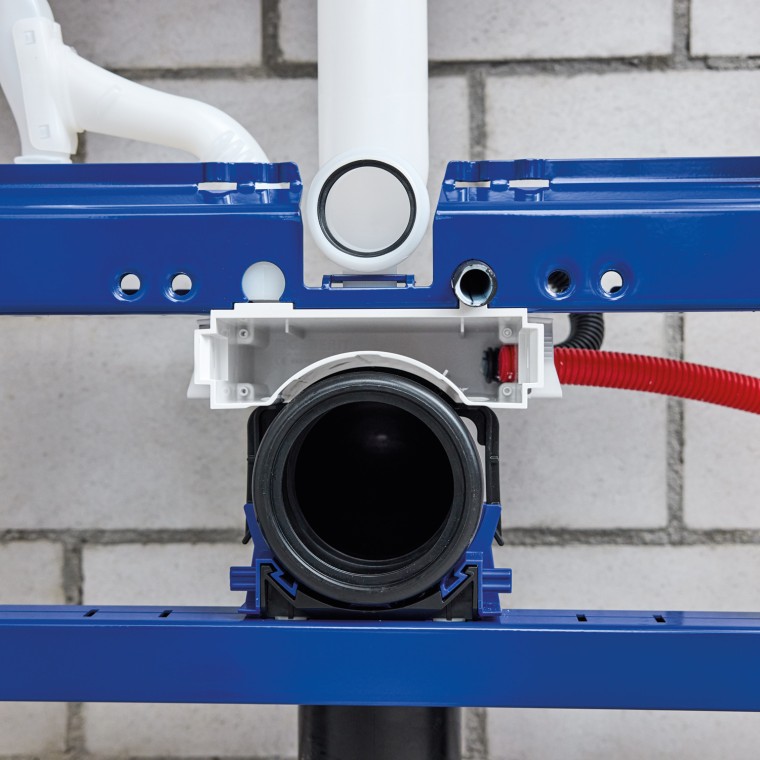 Entegre Power & Connect kutulu Duofix montaj elemanı Entegre Power & Connect kutulu Duofix montaj elemanı