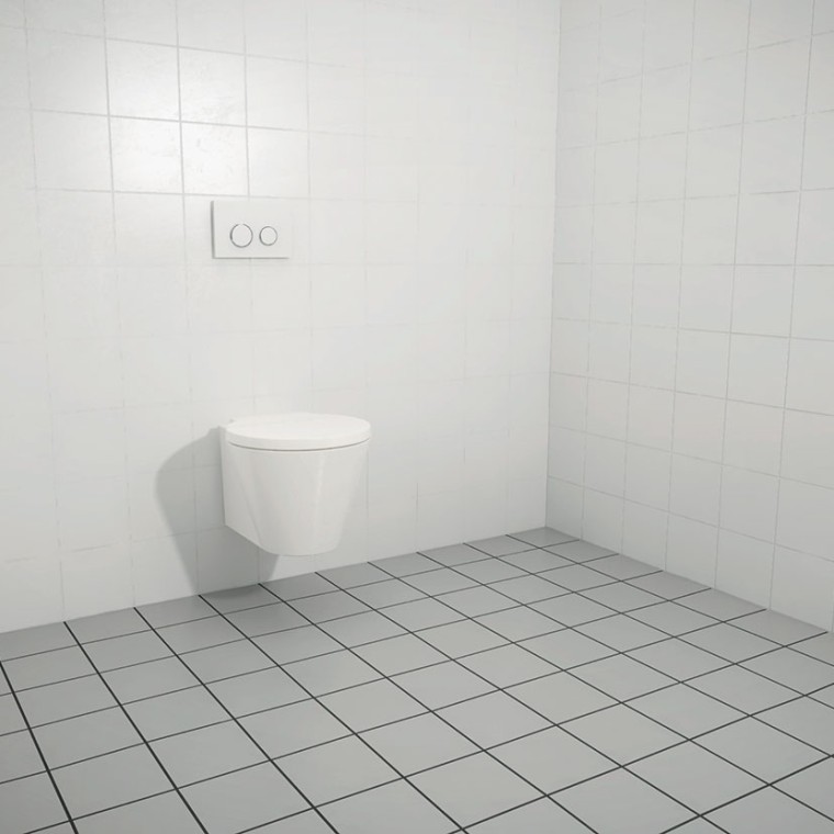 Kombifix elemanına tamamen duvar örülür Kombifix elemanına tamamen duvar örülür