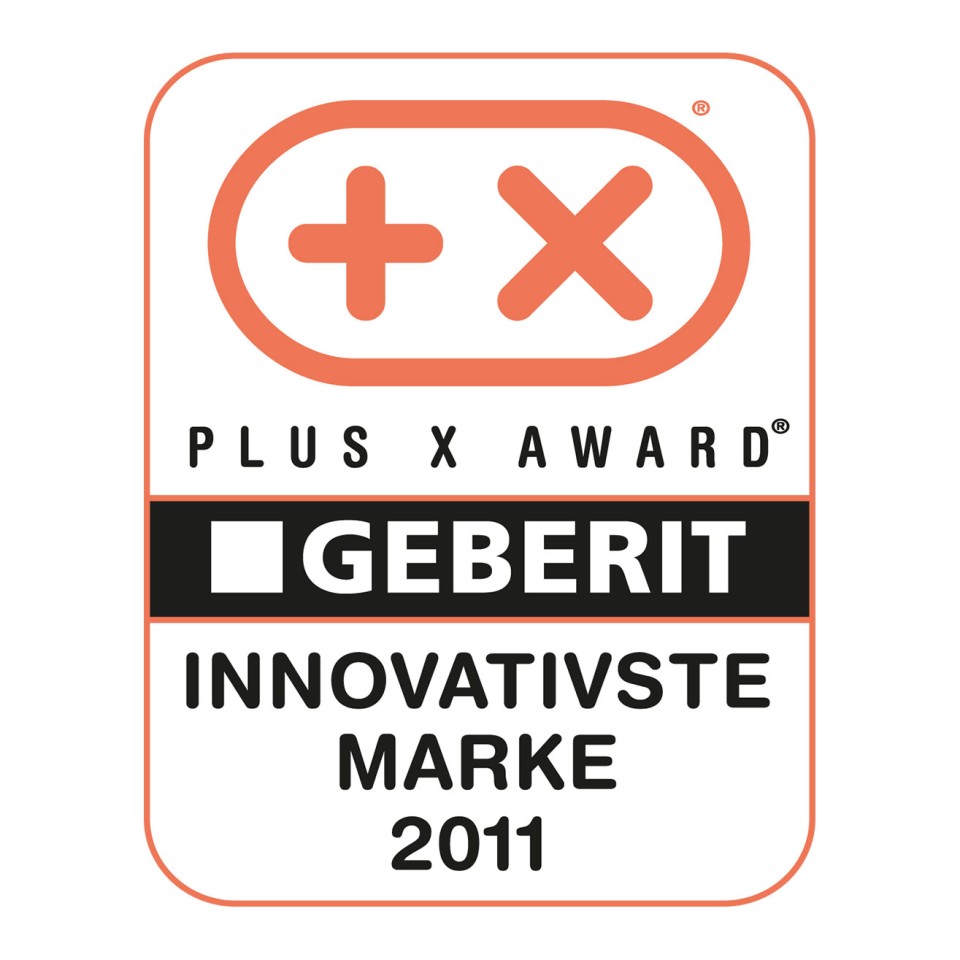 Geberit, yaratıcı marka olarak Plus X Ödülü
