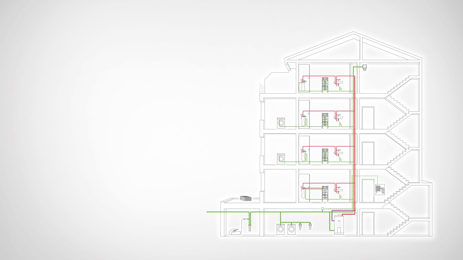 Ev tesisatında bakteri koruması: sıcak veya soğuk ve her zaman hareket halinde