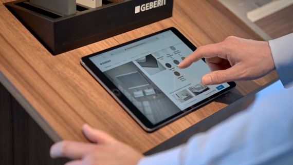 Jona'daki Geberit Design ONE yapılandırıcısı