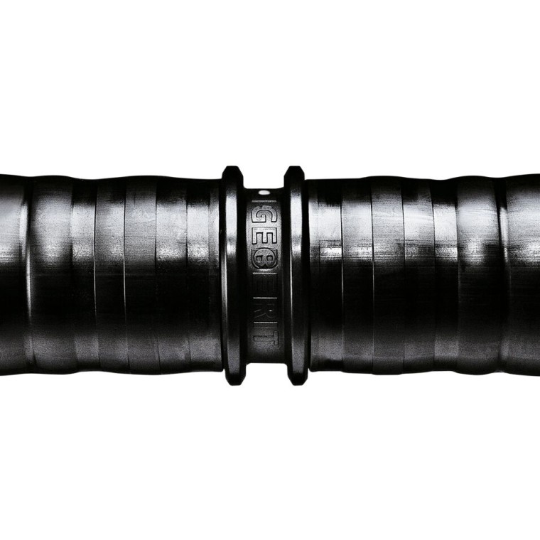 Geberit Mepla sistem borusu ve fitting, preslenmiş. Dönüşü olmayan nokta.