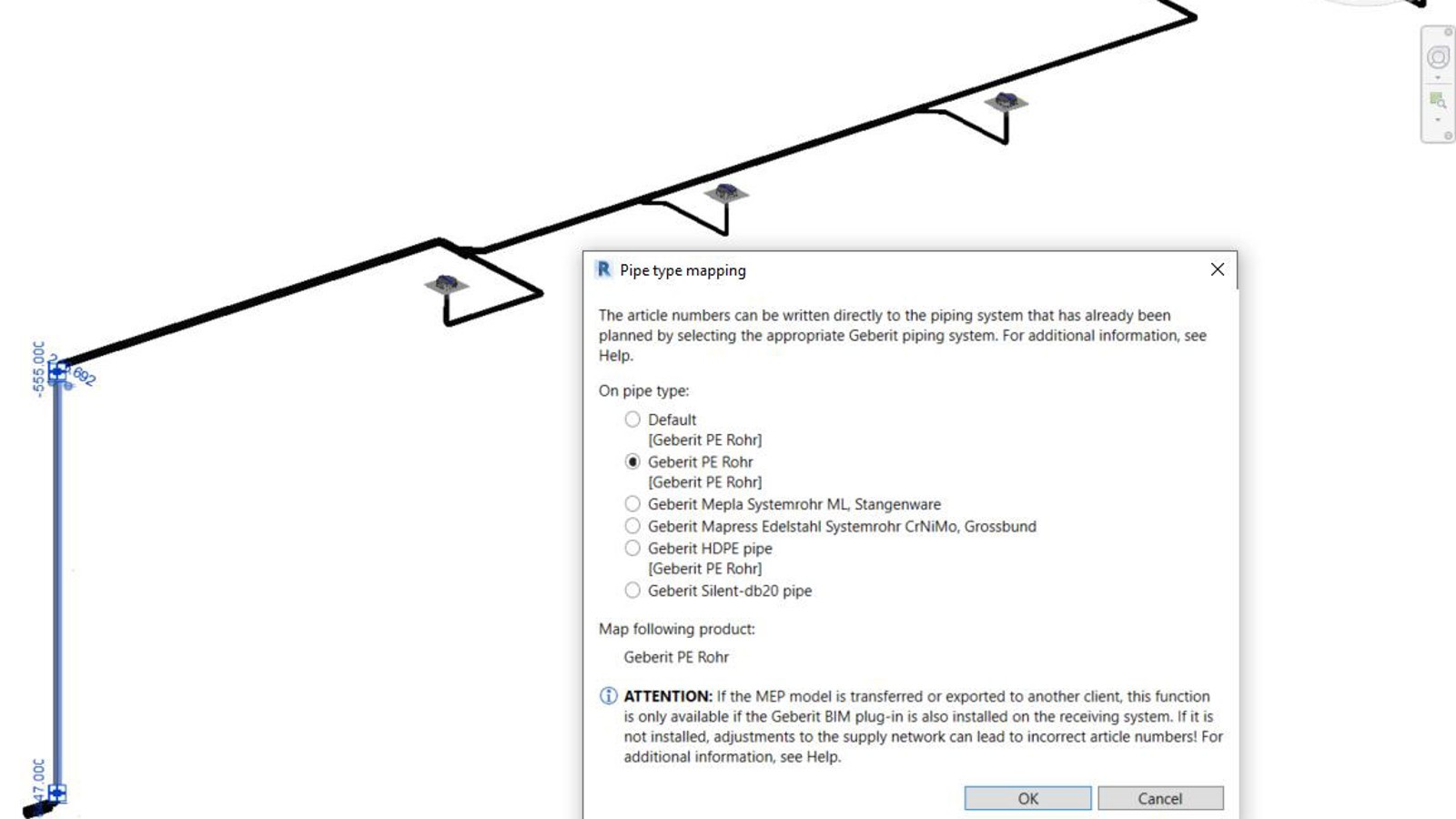 Ürün numarası atama asistanı (boru tipi eşleme) Ürün numarası atama asistanı (boru tipi eşleme)