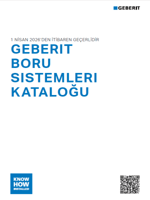 Geberit Boru Sistemleri Kataloğu 2026/2027 Geberit Boru Sistemleri Kataloğu 2026/2027