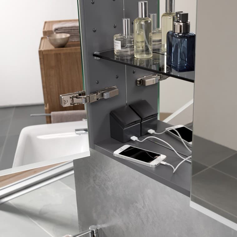 Geberit Option entegre USB bağlantısı (© Geberit) Geberit Option entegre USB bağlantısı (© Geberit)