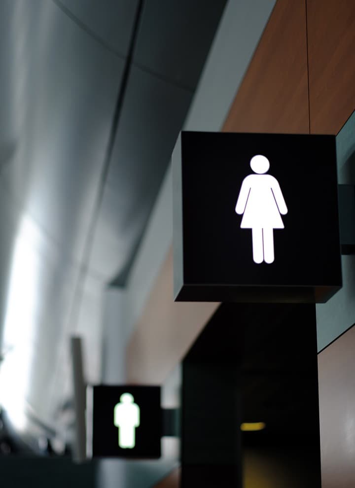 Genel mekanlardaki Geberit tuvaletleri Genel mekanlardaki Geberit tuvaletleri