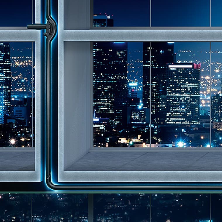 Geberit PE SuperTube: yerden tasarruf sağlayan sistem Geberit PE SuperTube: yerden tasarruf sağlayan sistem