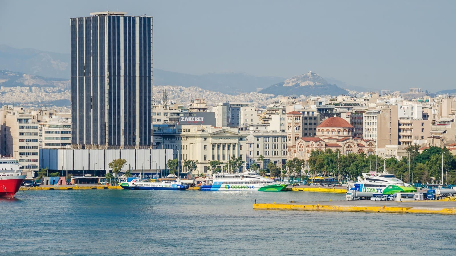 Son inşaat çalışmalarından önce böyle görünüyordu – neredeyse hiç kullanılmayan bu yapı, Pire bölgesinde bir simge ve anıt olarak duruyordu (© Iaranik / Alamy) Son inşaat çalışmalarından önce böyle görünüyordu – neredeyse hiç kullanılmayan bu yapı, Pire bölgesinde bir simge ve anıt olarak duruyordu (© Iaranik / Alamy)