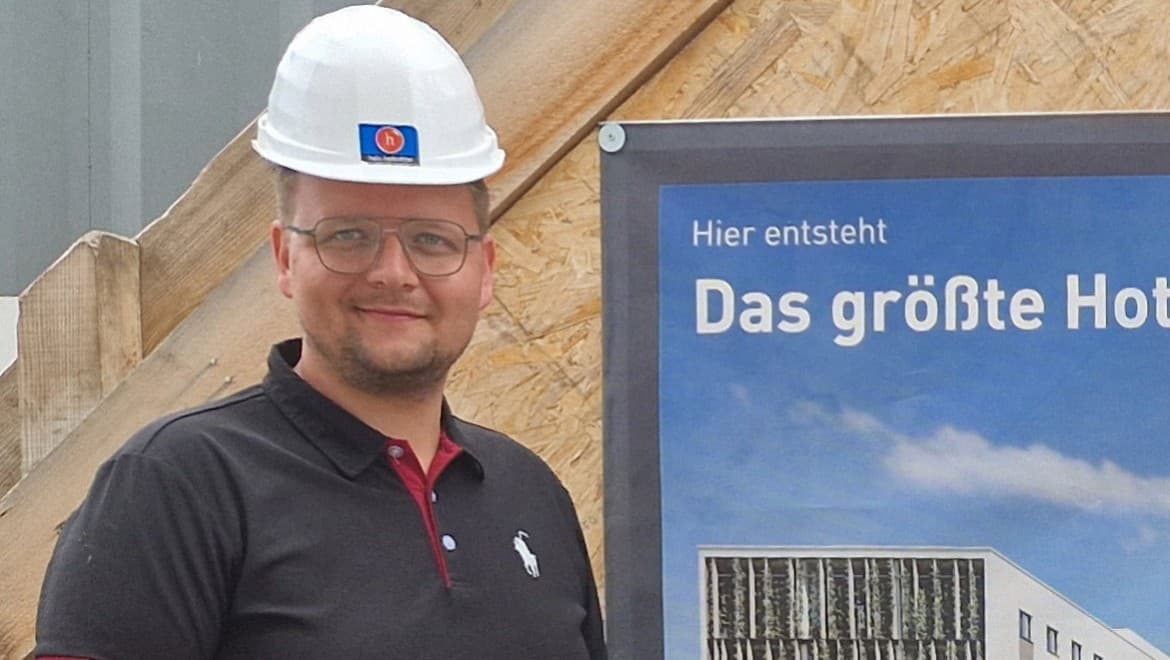 Florian Schmallegger, Heiz-Hofstätter Proje Müdürü (© Geberit) Florian Schmallegger, Heiz-Hofstätter Proje Müdürü (© Geberit)