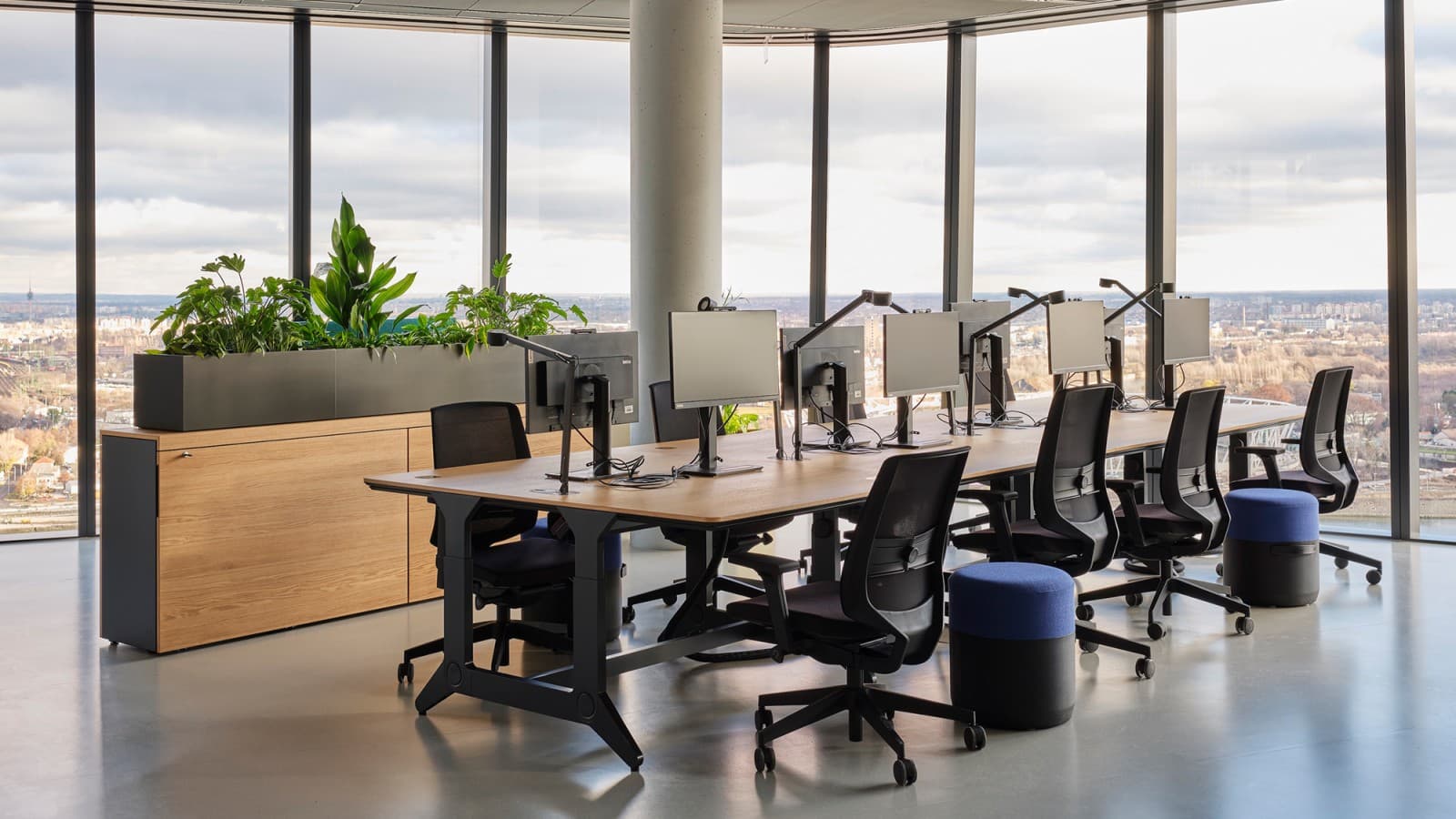 MOL Grubunun yeni genel merkezinde 2500 işyeri bulunuyor (© MOL Group) MOL Grubunun yeni genel merkezinde 2500 işyeri bulunuyor (© MOL Group)