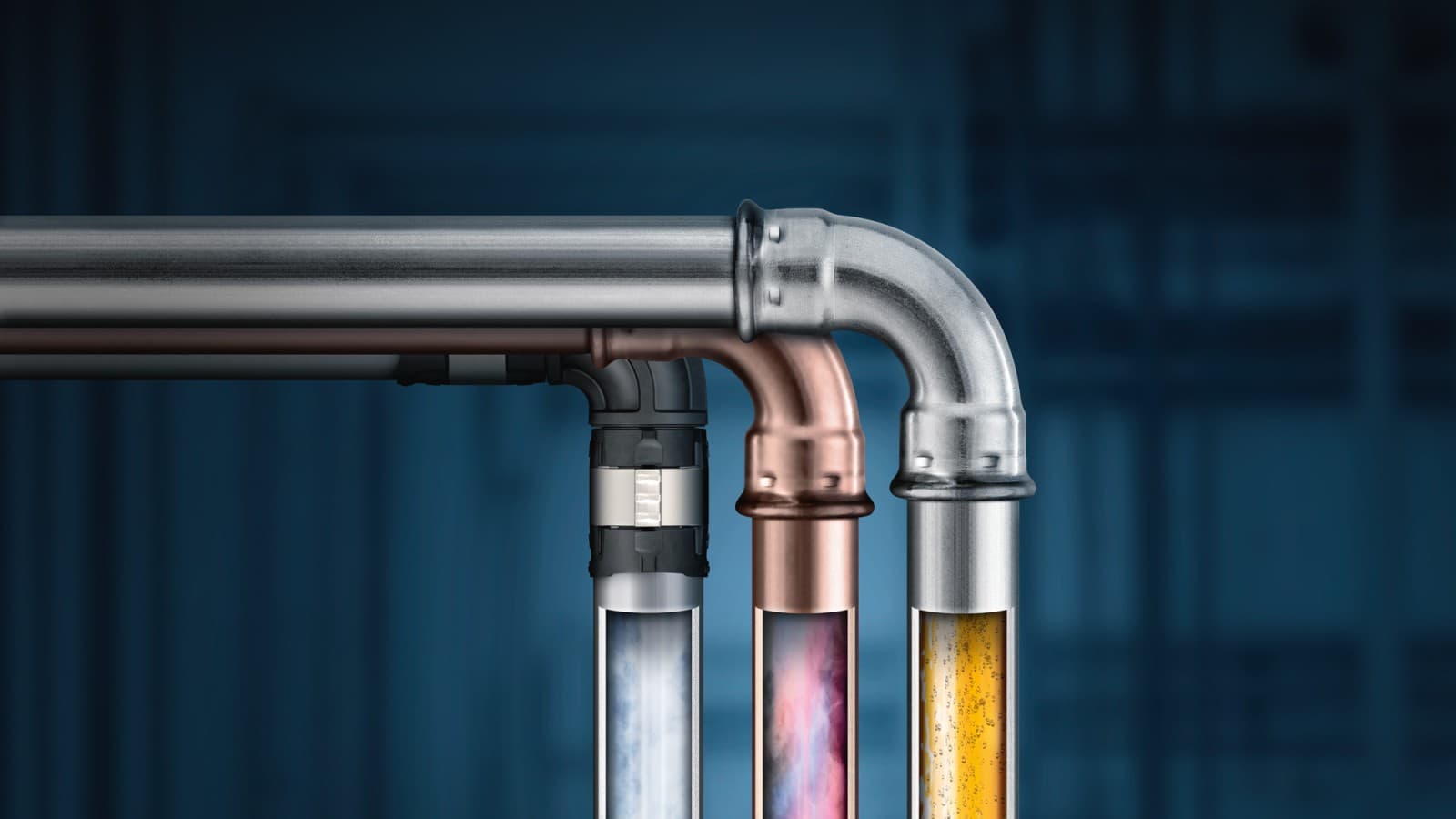 Geberit PipeSelect, dayanım ve uygunluk konularındaki sorularınıza hızlı yanıtlar sunar Geberit PipeSelect, dayanım ve uygunluk konularındaki sorularınıza hızlı yanıtlar sunar